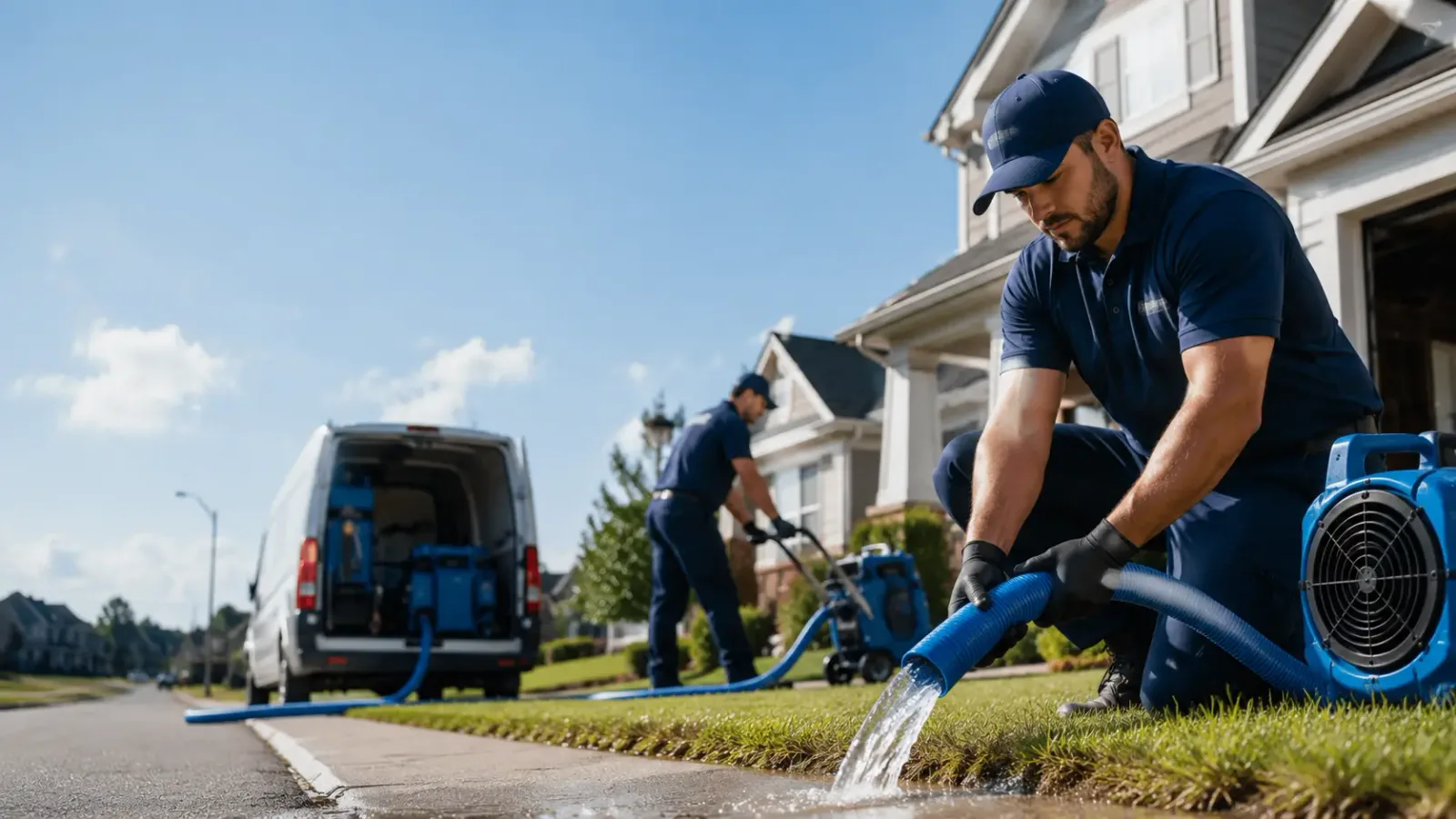 Flood Damage Restoration in Castle, OK